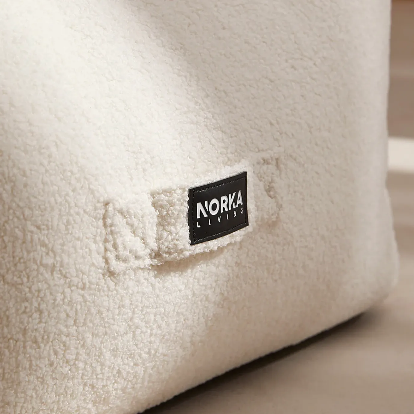 Lori Sherpa Ottoman