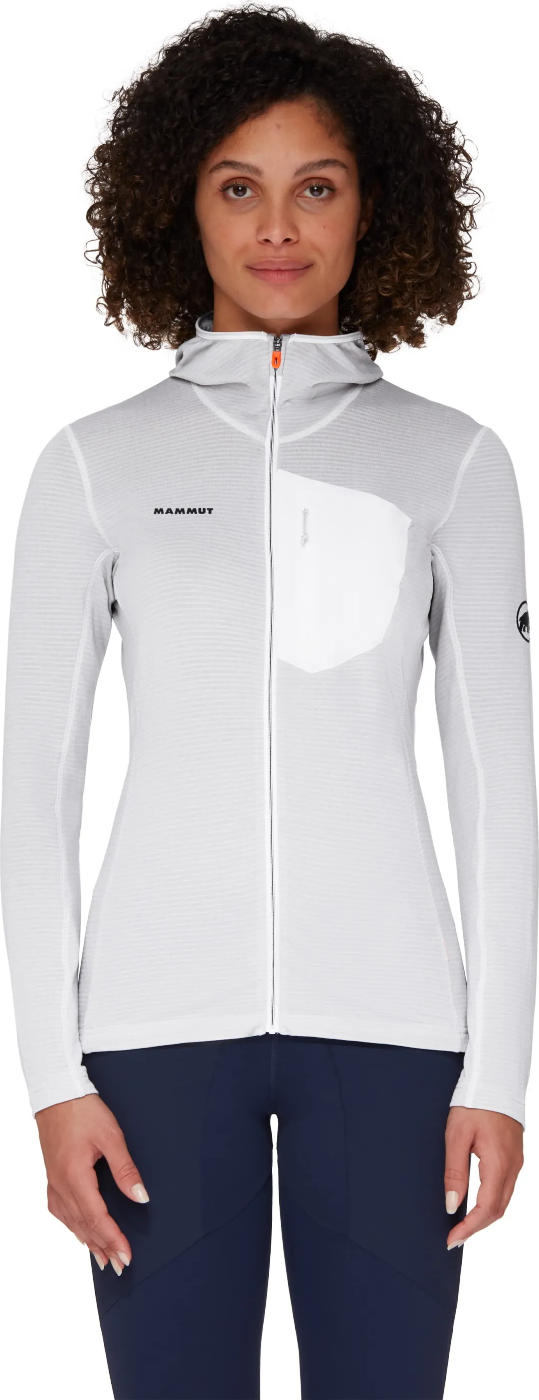 Mammut Women&#x27;s Aenergy Light Midlayer Hooded Jacket White-Highway | Buy Mammut Women&#x27;s Aenergy Light Midlayer Hooded Jacket White-Highway here | Outnorth