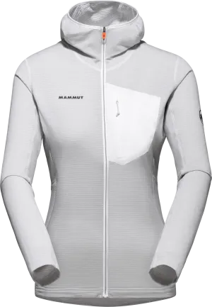 Mammut Women&#x27;s Aenergy Light Midlayer Hooded Jacket White-Highway | Buy Mammut Women&#x27;s Aenergy Light Midlayer Hooded Jacket White-Highway here | Outnorth