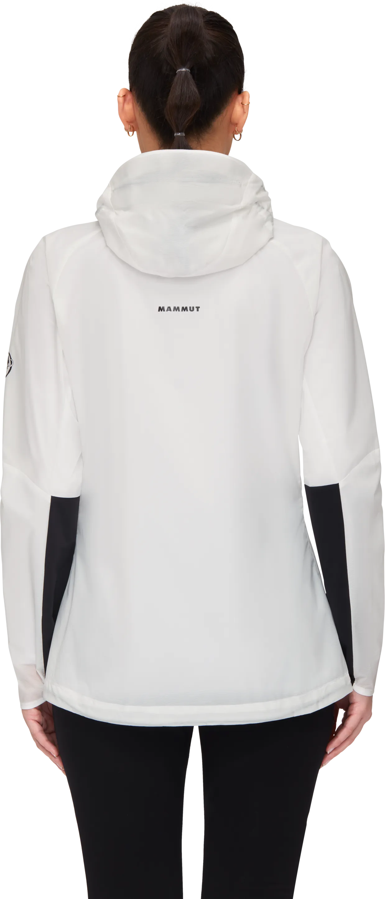 Mammut Women&#x27;s Aenergy WB Hooded Jacket White-Black | Buy Mammut Women&#x27;s Aenergy WB Hooded Jacket White-Black here | Outnorth
