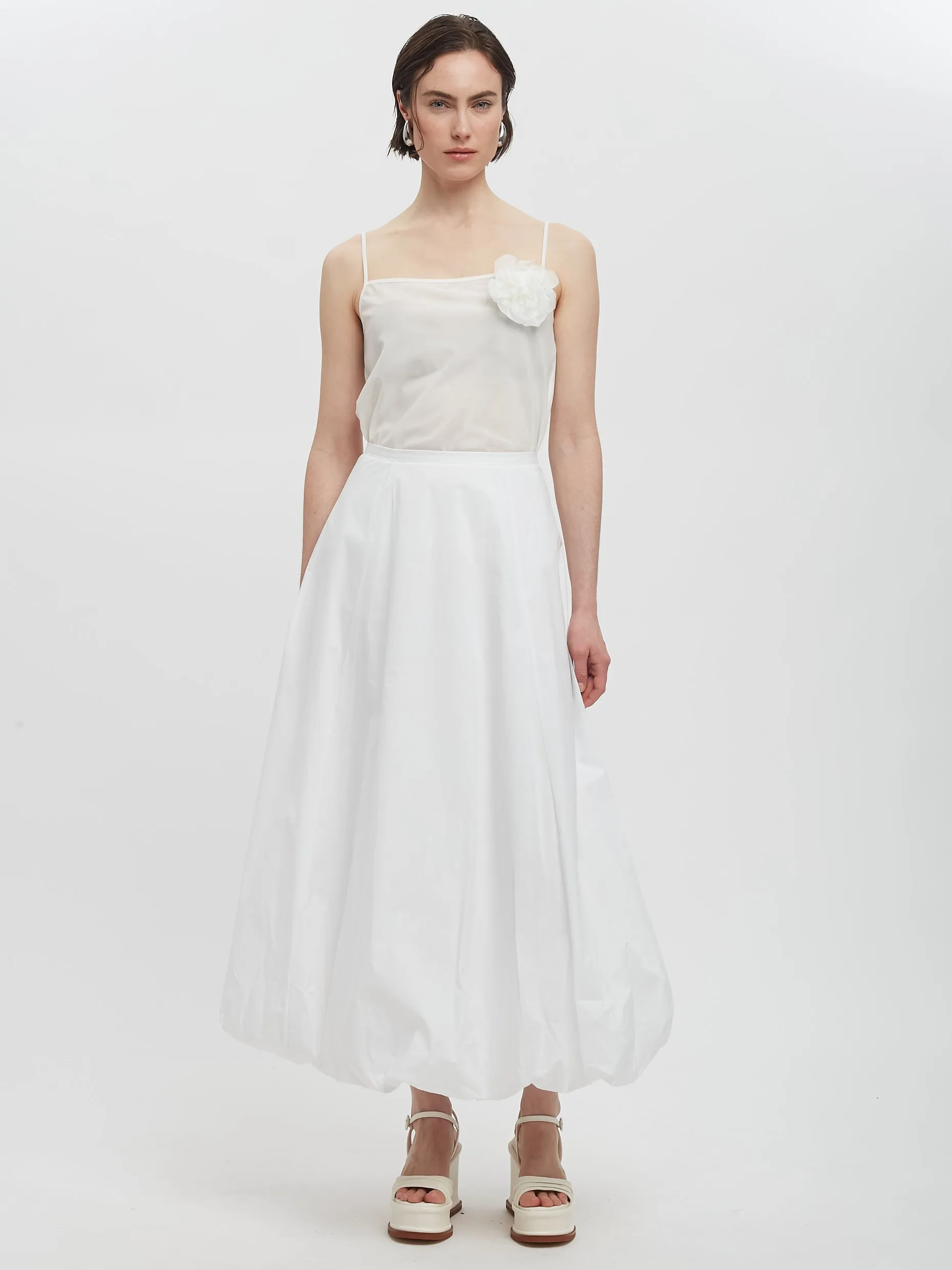 Maxi Gathered Skirt