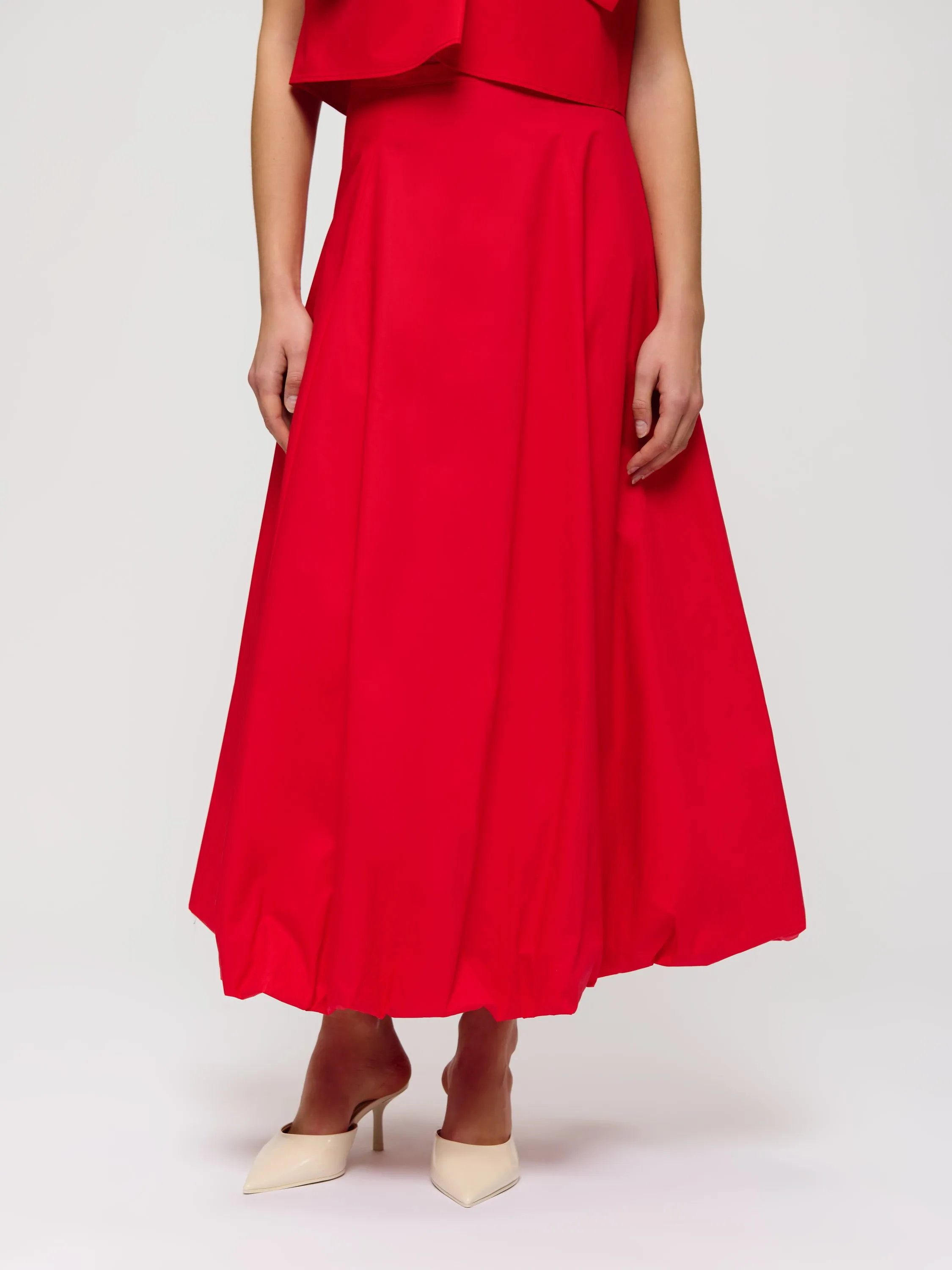 Maxi Gathered Skirt