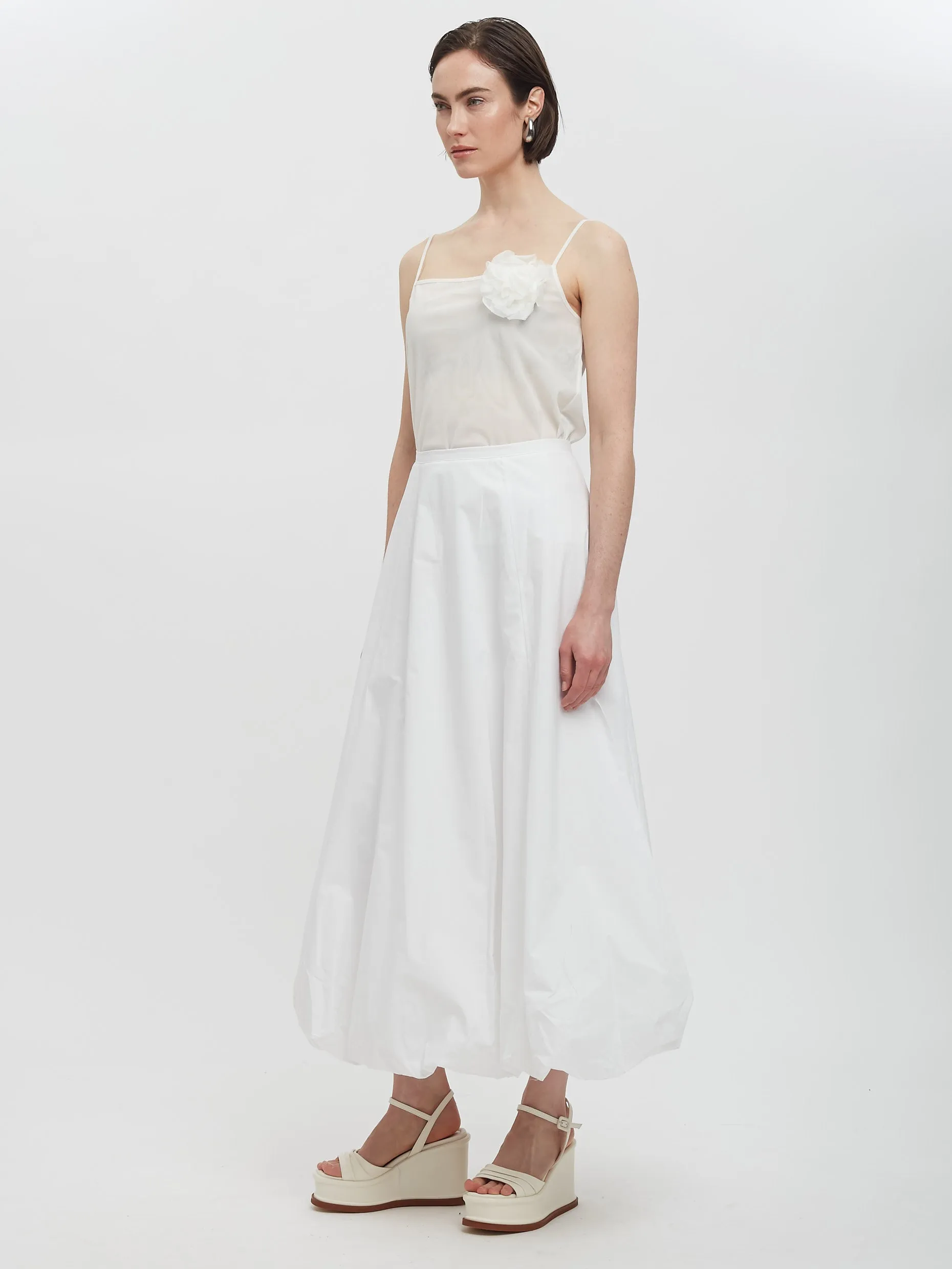 Maxi Gathered Skirt
