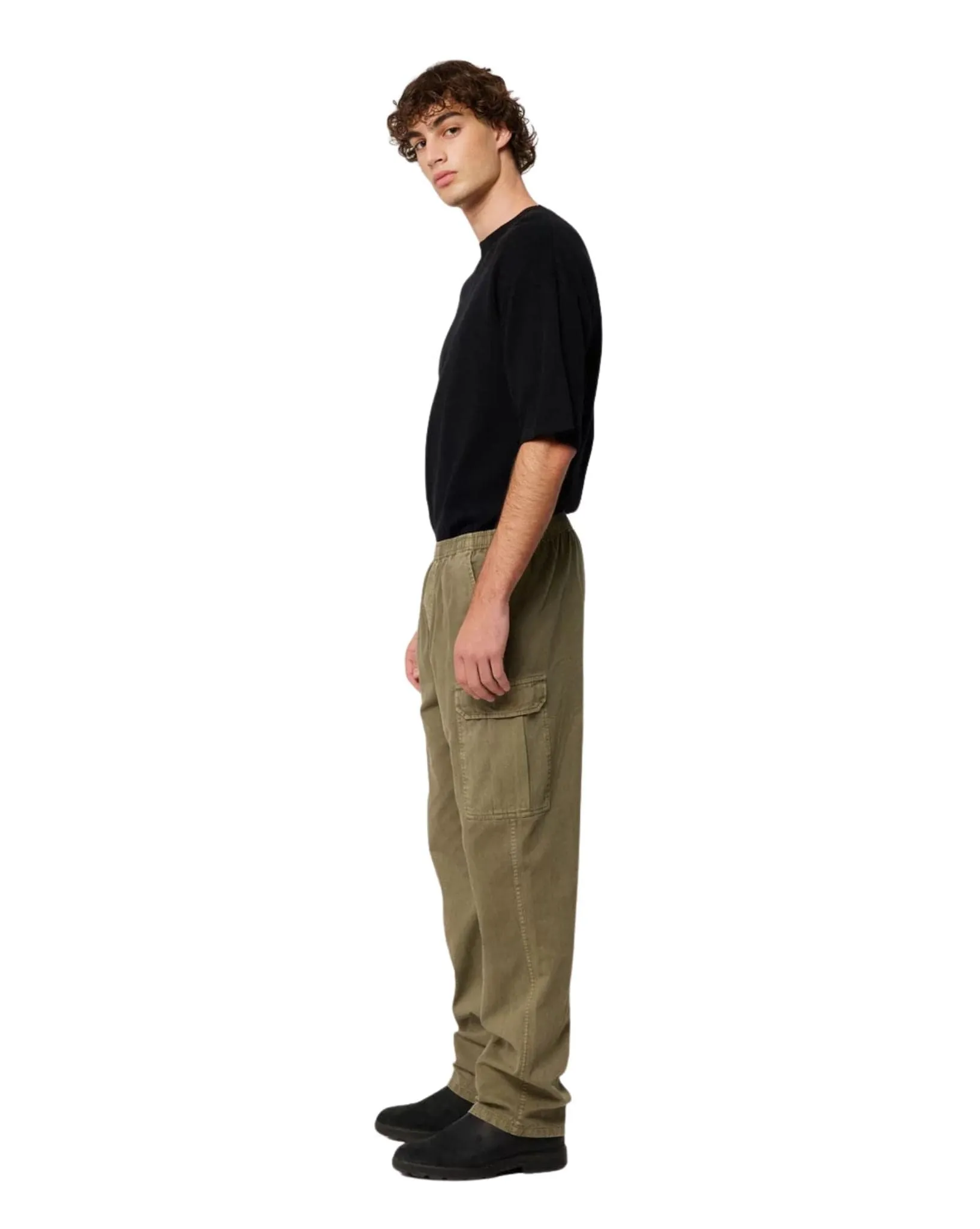 Mens Tradie Cargo Pant - Faded Army