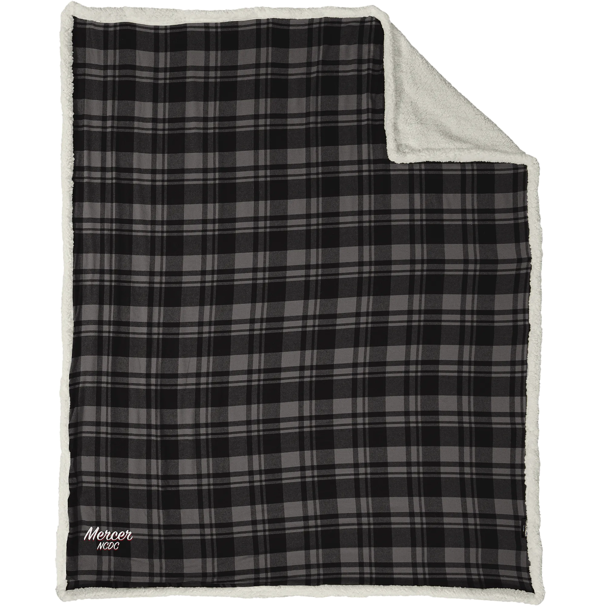 Mercer NCDC Flannel Sherpa Blanket