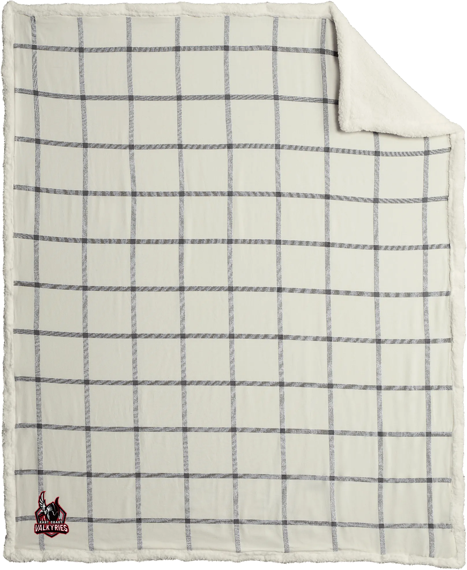 NJ Valkyries Flannel Sherpa Blanket