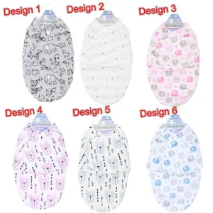 Printed Mink Swaddle Wrap