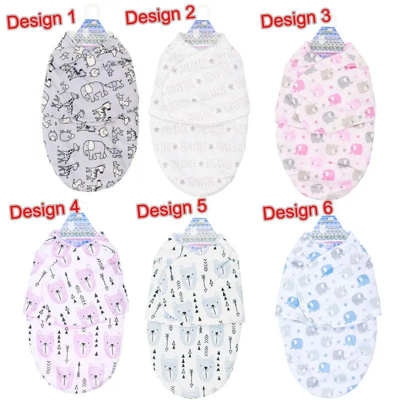 Printed Mink Swaddle Wrap