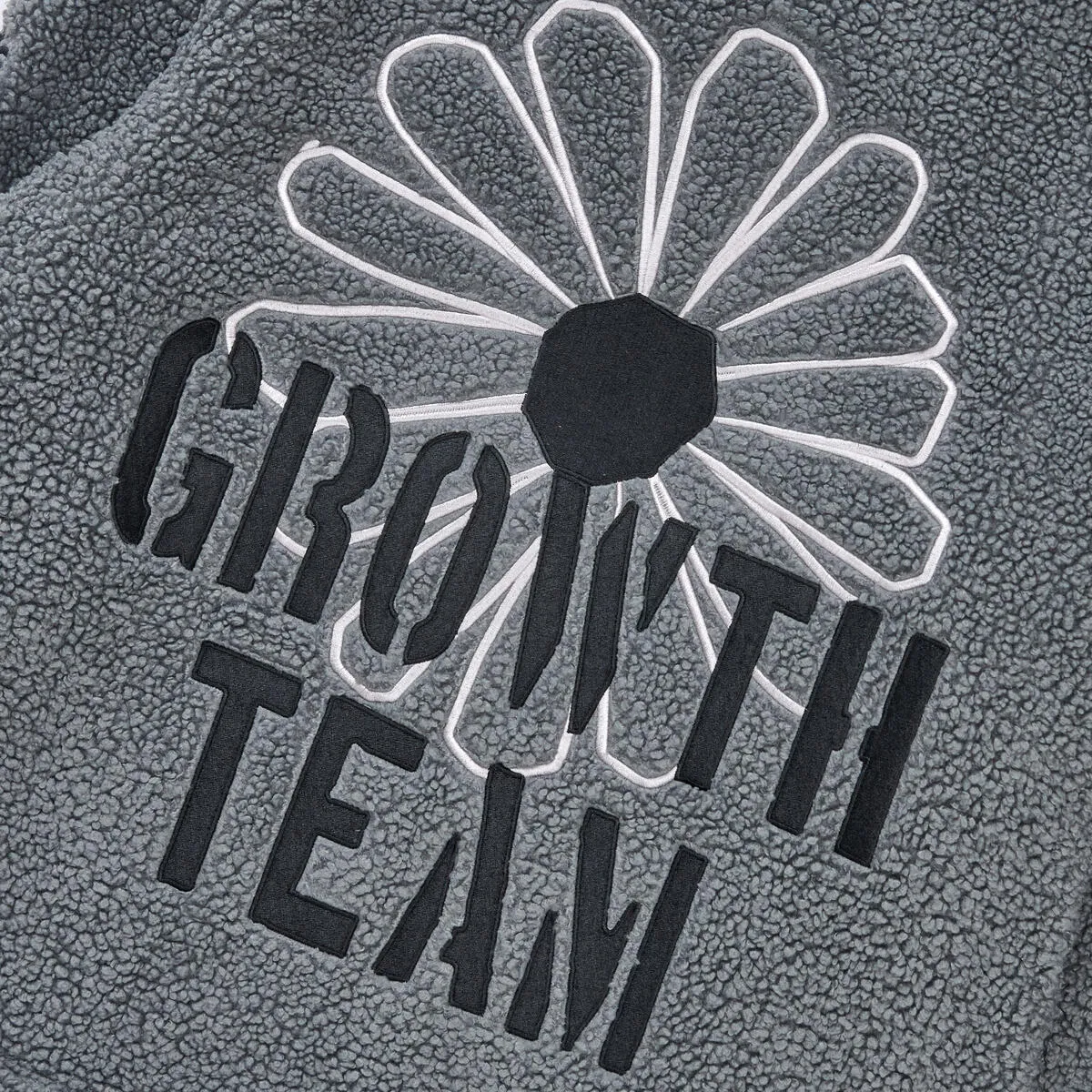 "Growth" Sherpa Jacket - Gunsmoke
