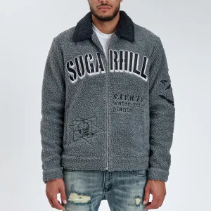 "Growth" Sherpa Jacket - Gunsmoke