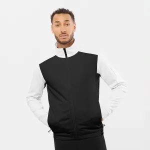 Salomon Men&#x27;s GORE-TEX INFINIUM WINDSTOPPER Softshell Jacket White/Deep Black | Buy Salomon Men&#x27;s GORE-TEX INFINIUM WINDSTOPPER Softshell Jacket White/Deep Black here | Outnorth