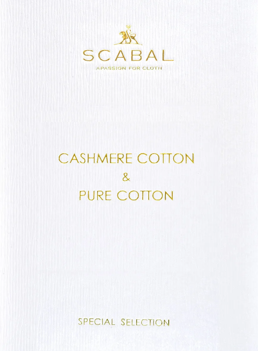 Scabal Maroon Cotton Stretch Jacket
