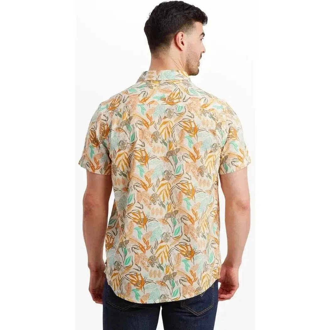 Sherpa Adventure Gear Men's Tiger Leaf Short Sleeve Shirt
