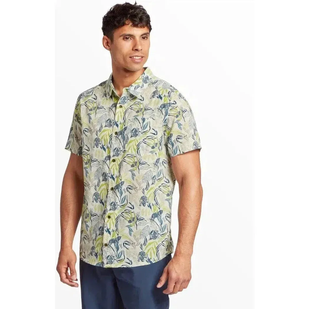 Sherpa Adventure Gear Men's Tiger Leaf Short Sleeve Shirt
