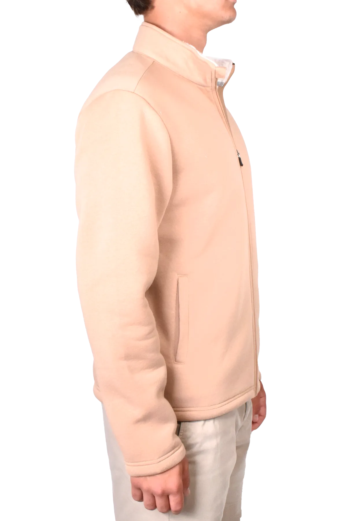 Sherpa Bonded Fleece Cardigan