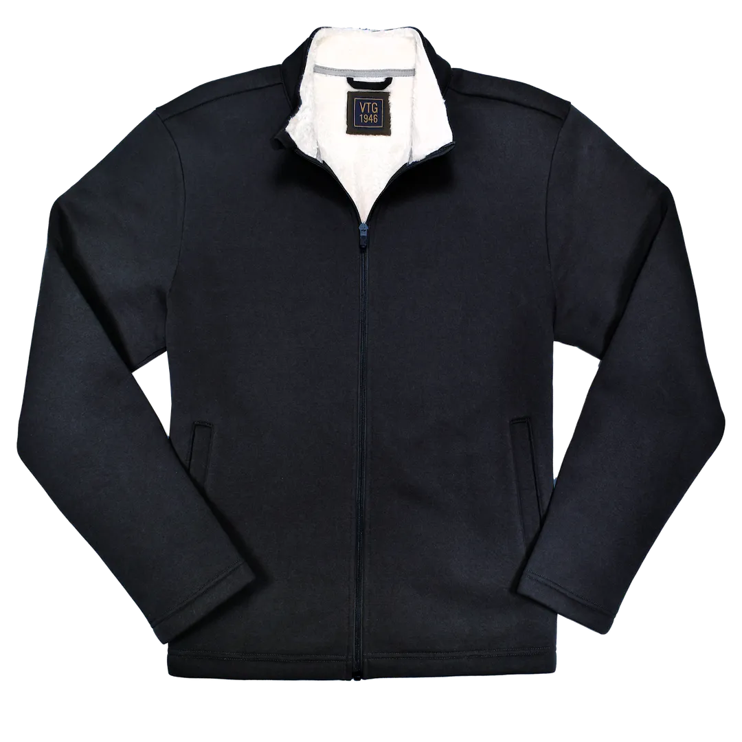 Sherpa Bonded Fleece Cardigan