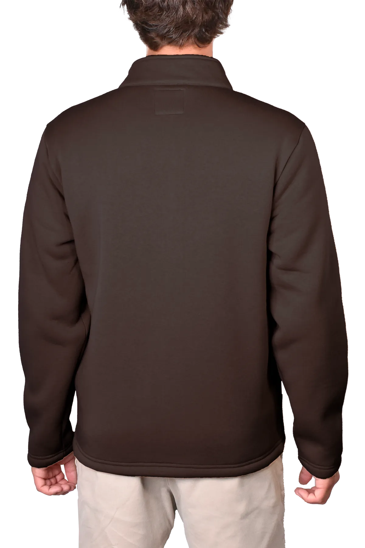 Sherpa Bonded Fleece Cardigan