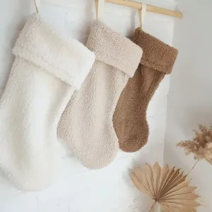 Sherpa Christmas Stocking