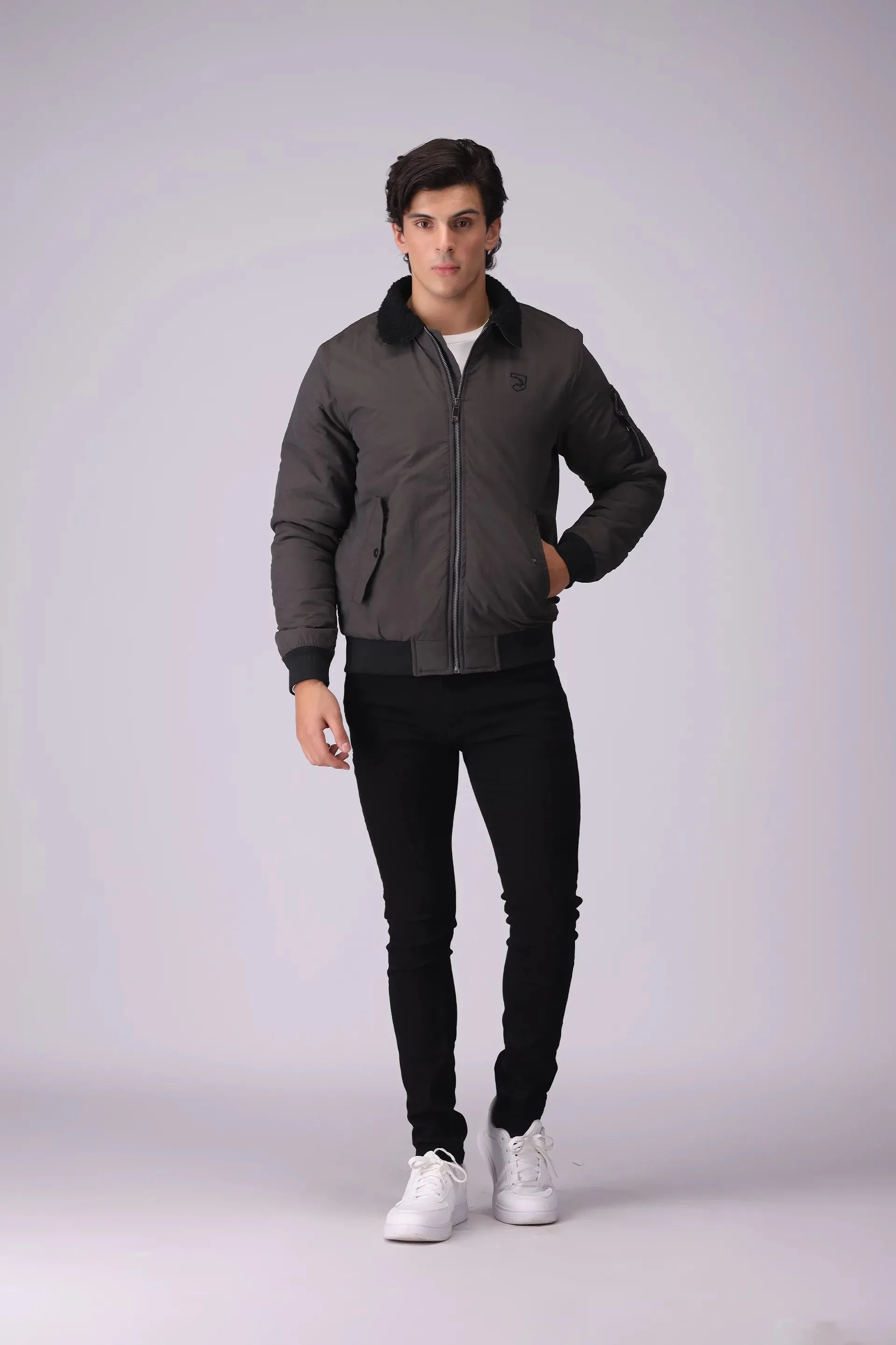 Sherpa Collar Jacket