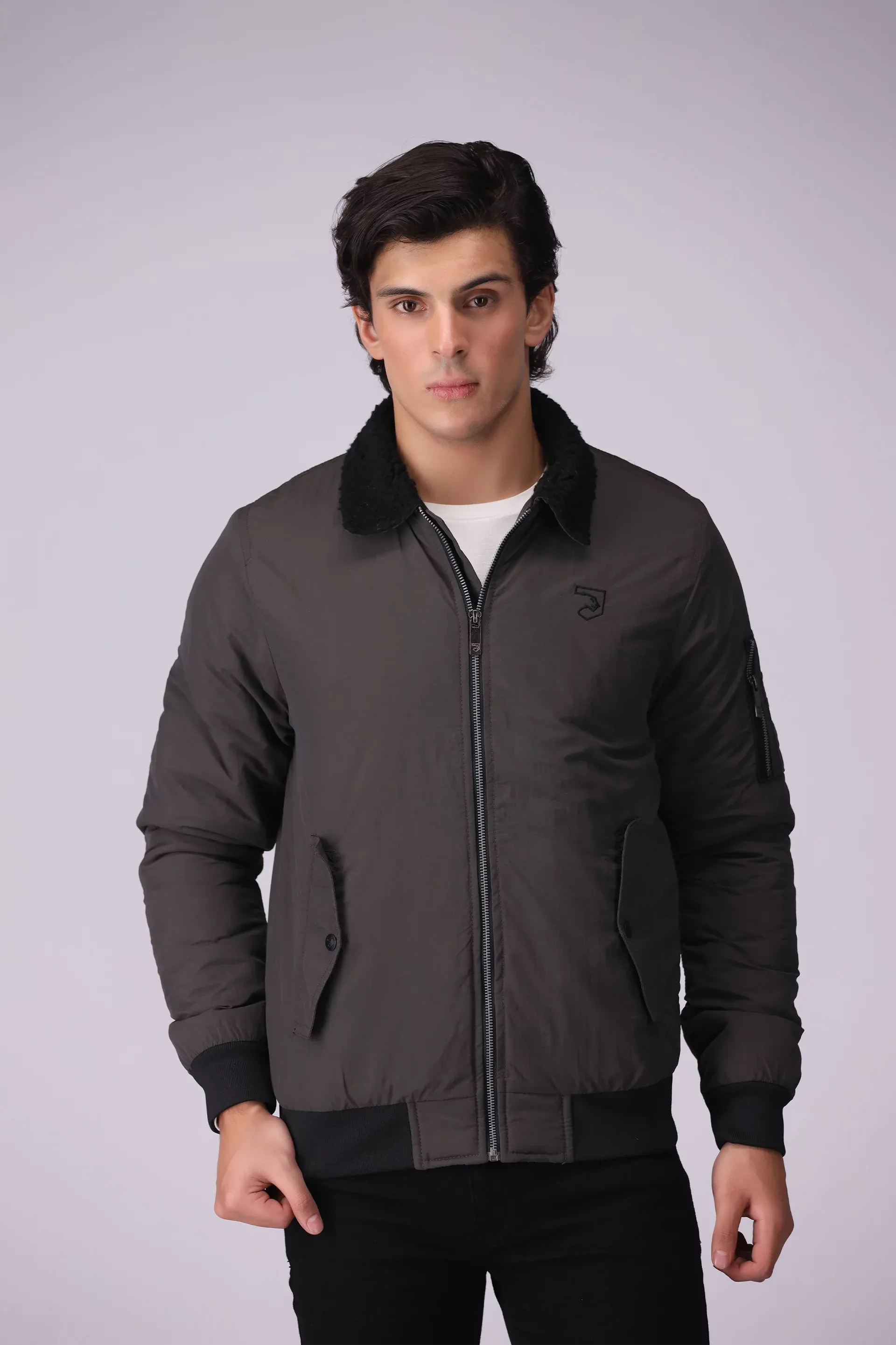 Sherpa Collar Jacket