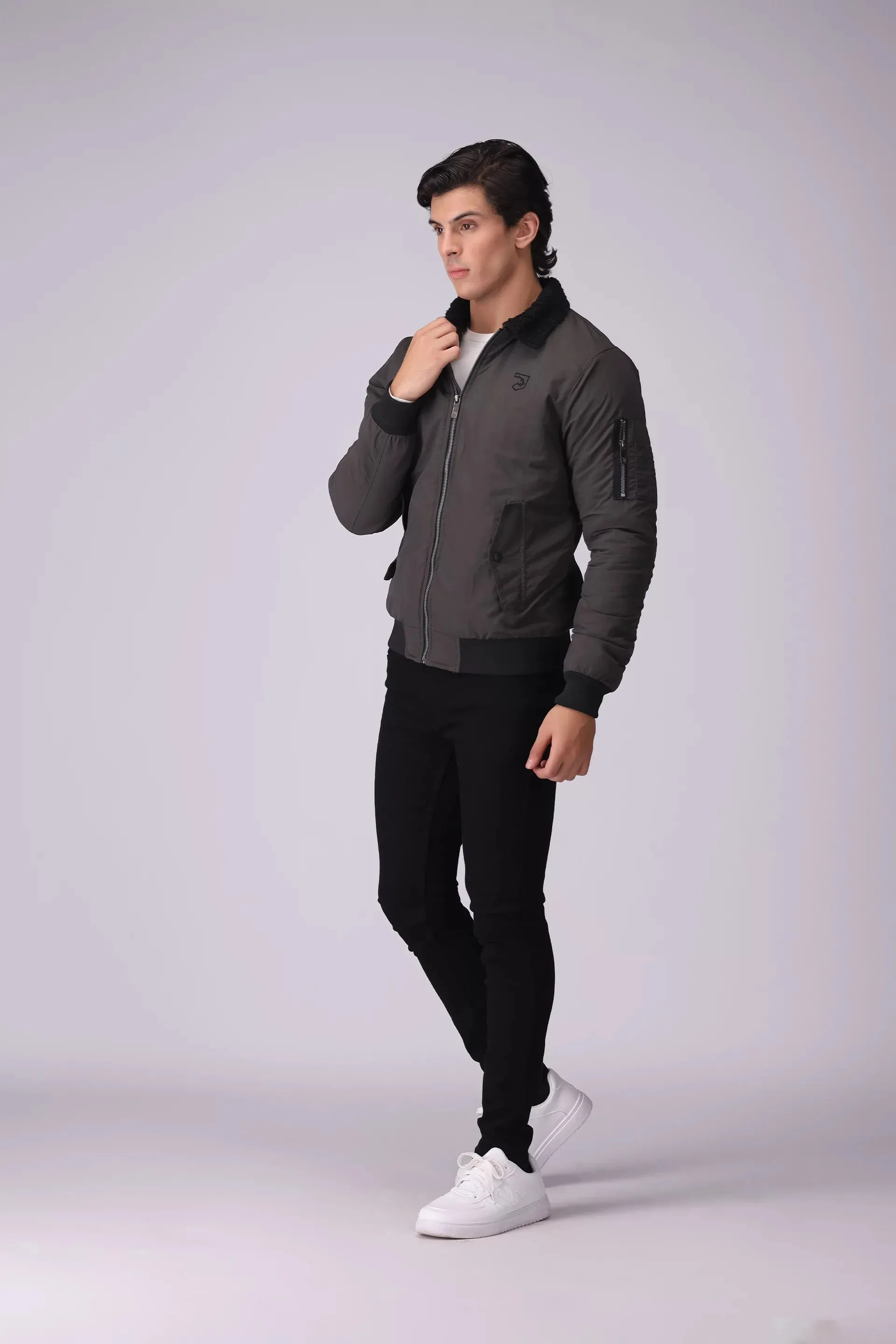 Sherpa Collar Jacket