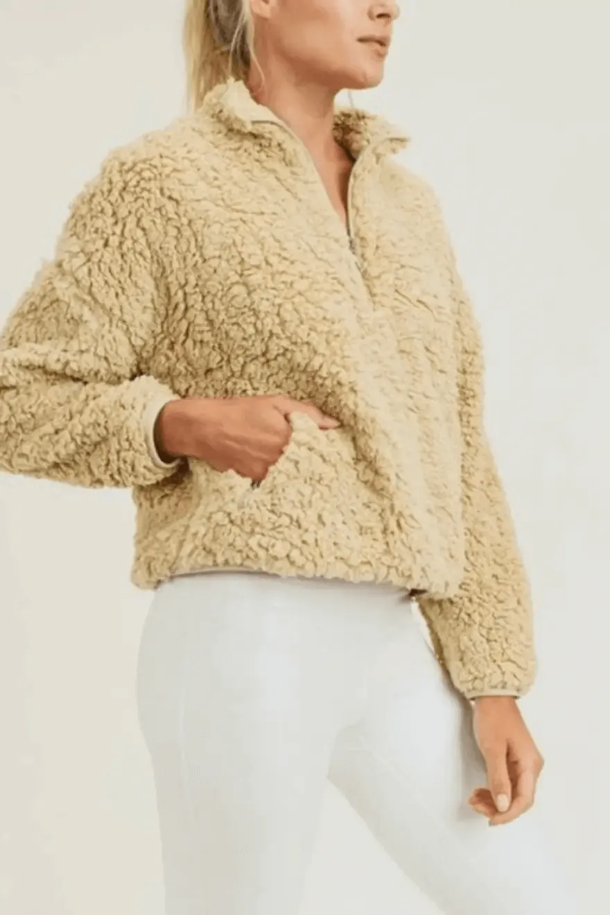 Sherpa Crop Jacket
