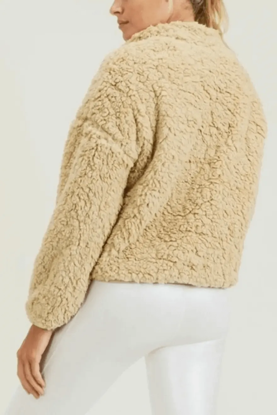 Sherpa Crop Jacket