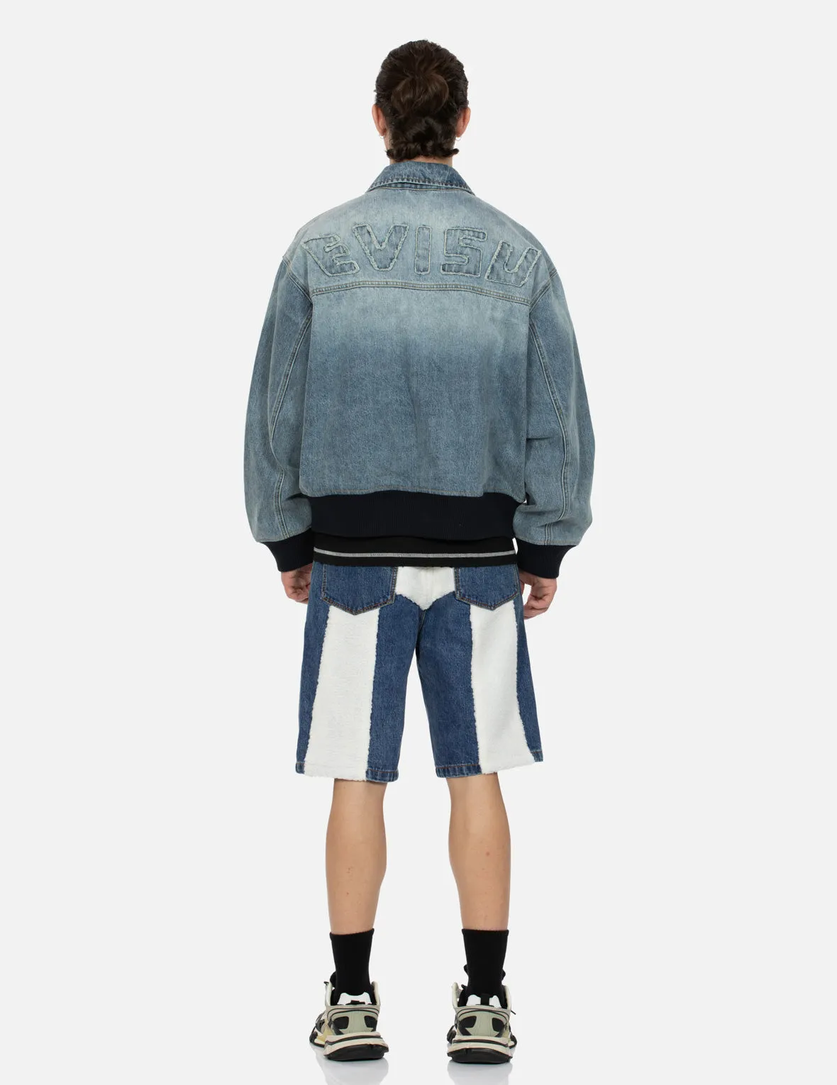 Sherpa Daicock Straight Fit Denim Shorts