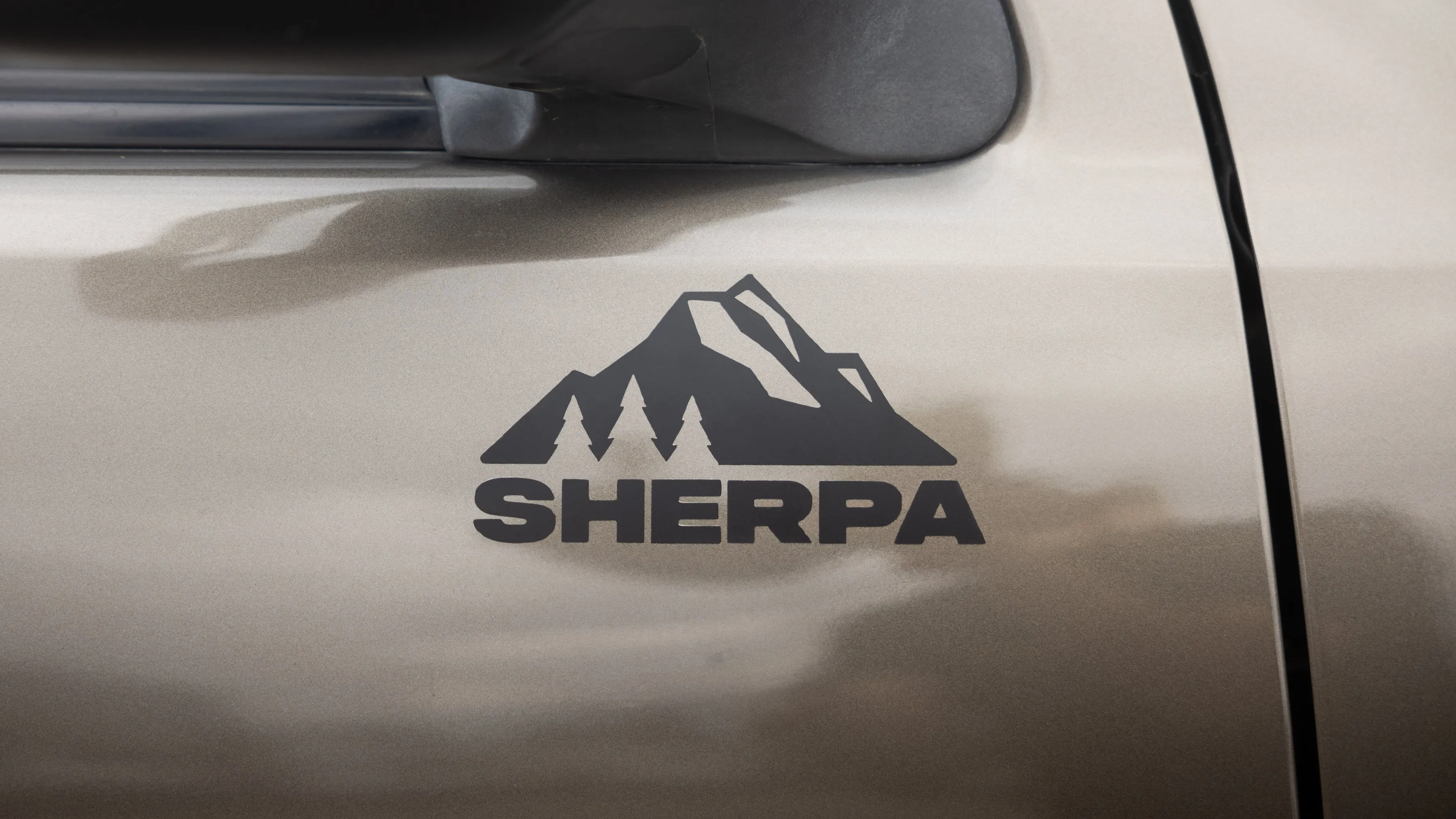 Sherpa Equipment Co. Die-Cut Transfer Sticker