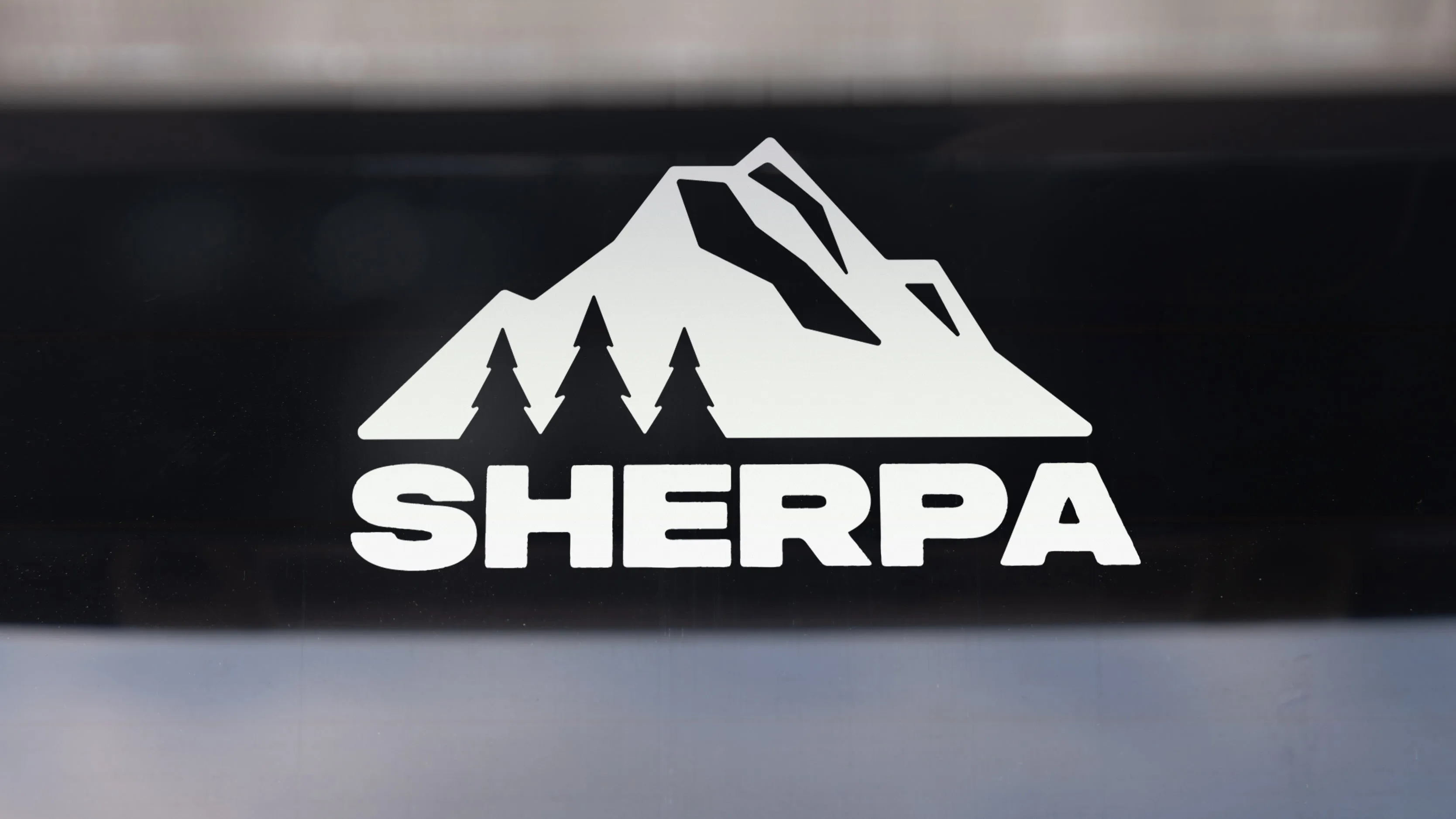 Sherpa Equipment Co. Die-Cut Transfer Sticker