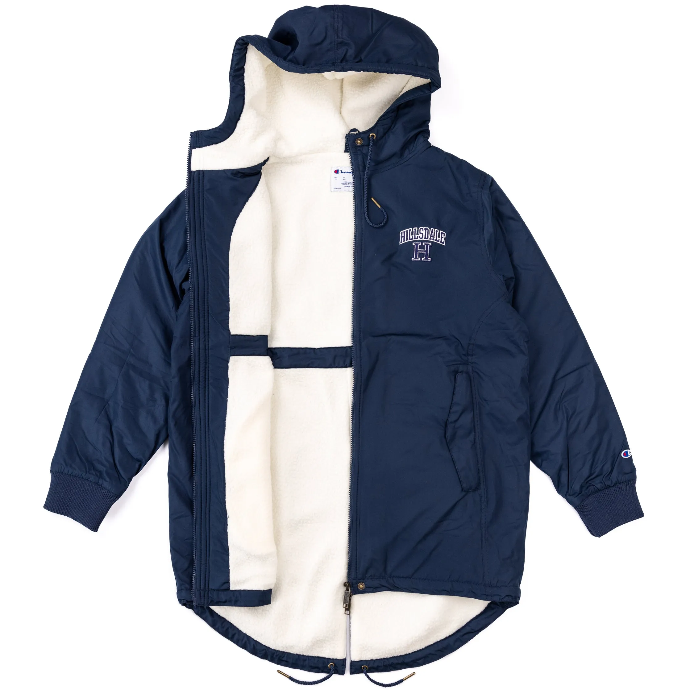 Sherpa Lined Stadium Jacket