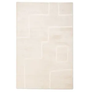 Sherpa Off White Area Rug