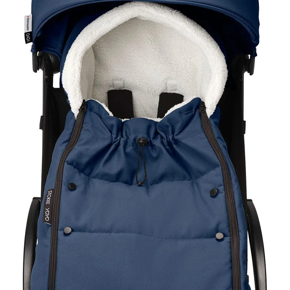 Stokke® YOYO Footmuff in Navy Blue