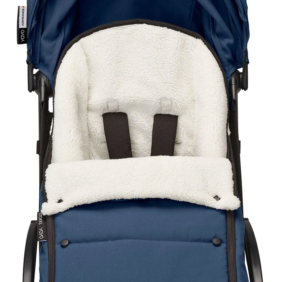 Stokke® YOYO Footmuff in Navy Blue