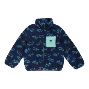 SURVIVAL GEAR Boy's All-Over Printed Sherpa Jacket