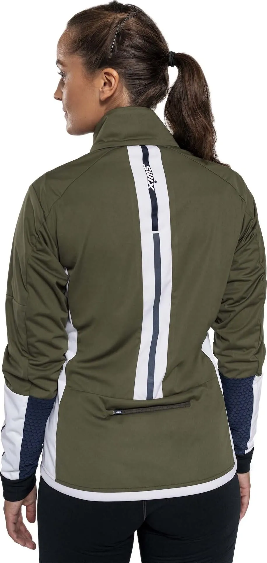 Swix Women&#x27;s Dynamic Jacket Olive/ Bright White | Buy Swix Women&#x27;s Dynamic Jacket Olive/ Bright White here | Outnorth