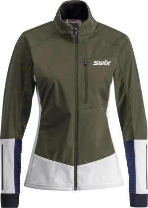 Swix Women&#x27;s Dynamic Jacket Olive/ Bright White | Buy Swix Women&#x27;s Dynamic Jacket Olive/ Bright White here | Outnorth