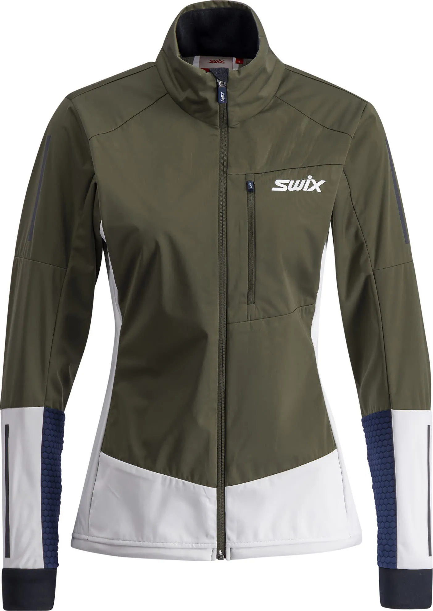 Swix Women&#x27;s Dynamic Jacket Olive/ Bright White | Buy Swix Women&#x27;s Dynamic Jacket Olive/ Bright White here | Outnorth