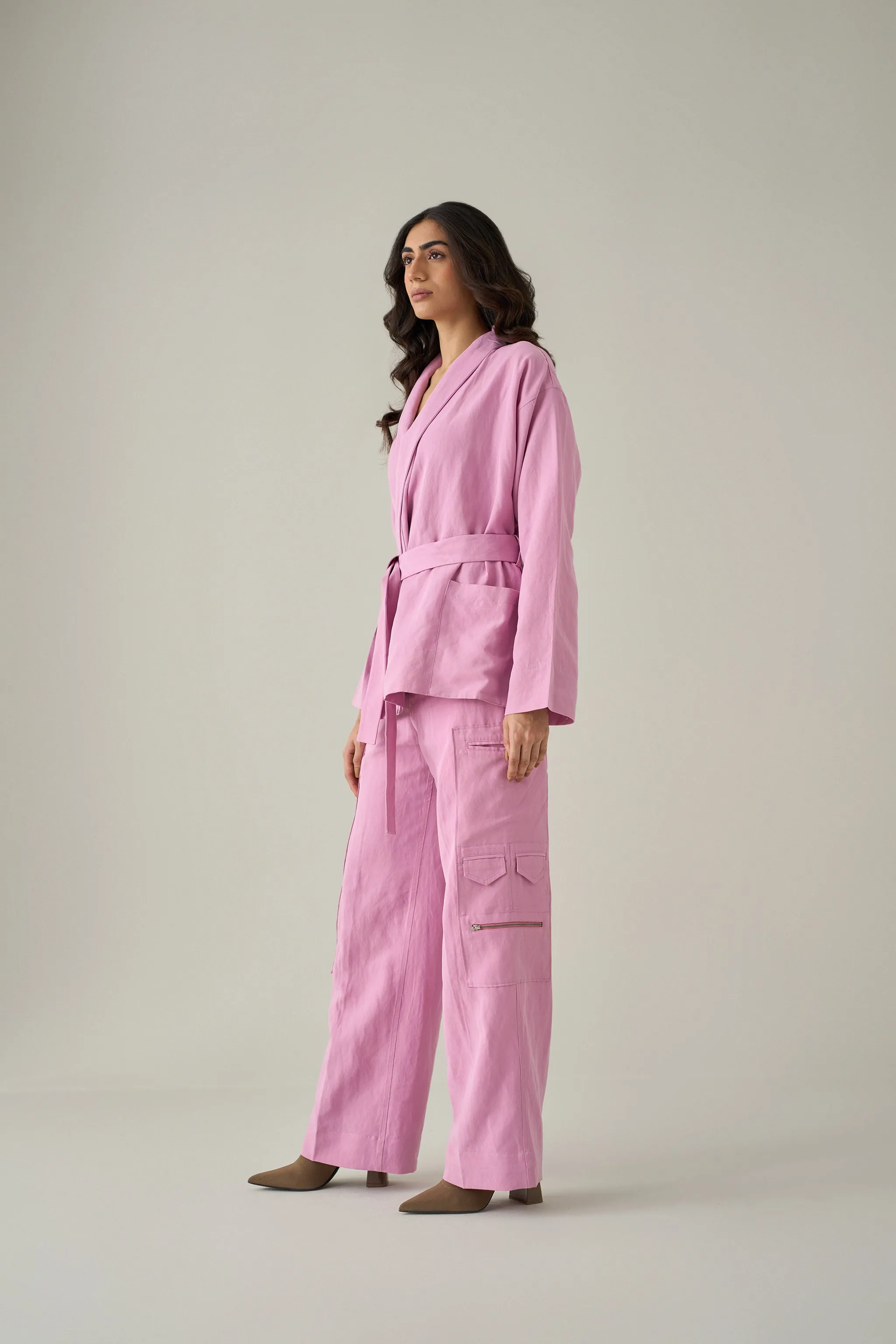 Tencel Robe Jacket