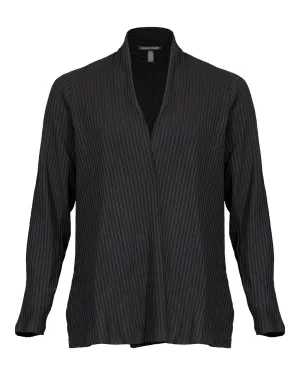 Textured Stretch Rib Jacket