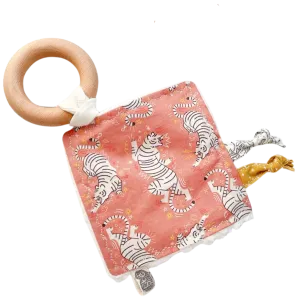The Bird   Elephant - Handmade Soft Sensory Crinkle Toy - Tiger