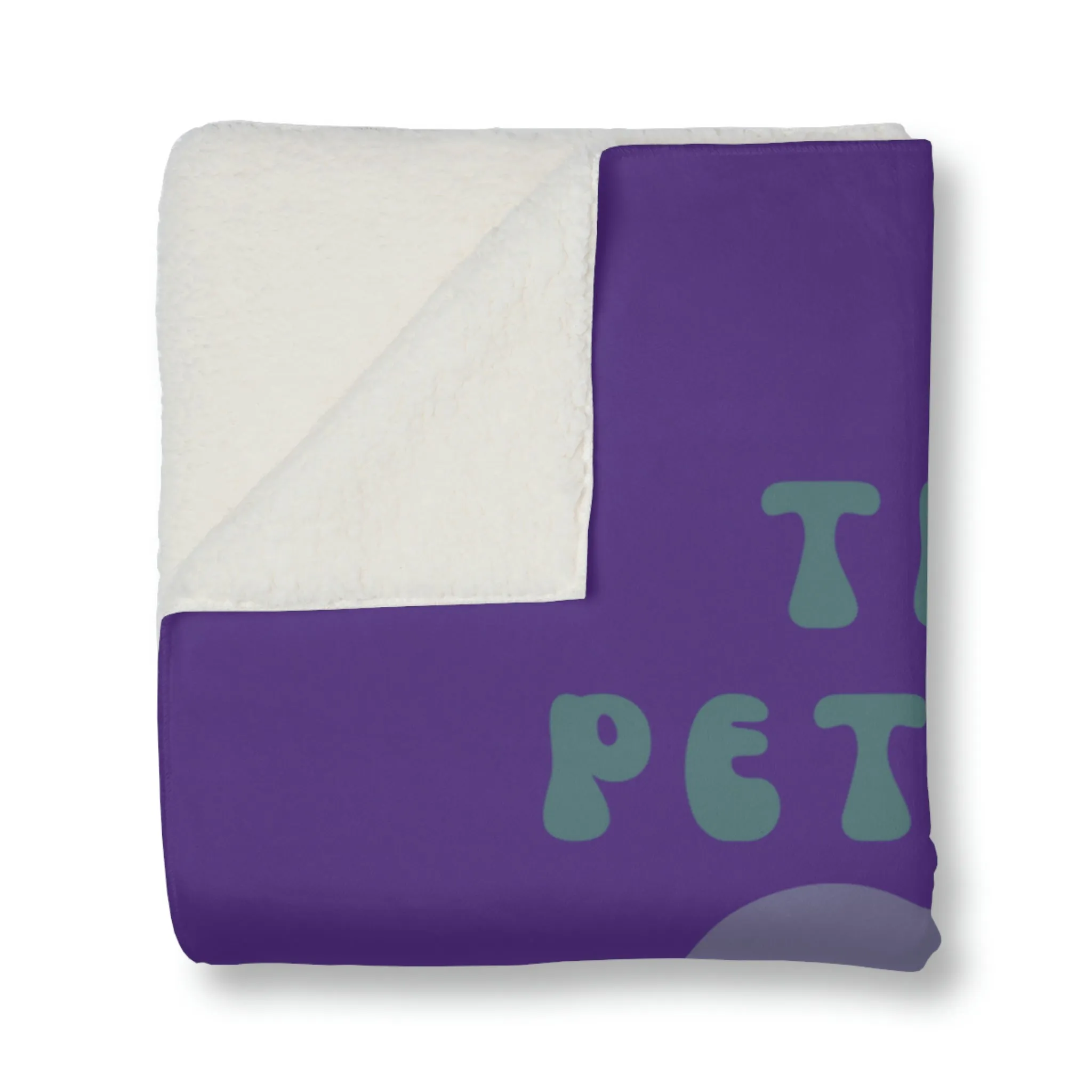 Treat your pets with love Dog POD Sherpa Blanket