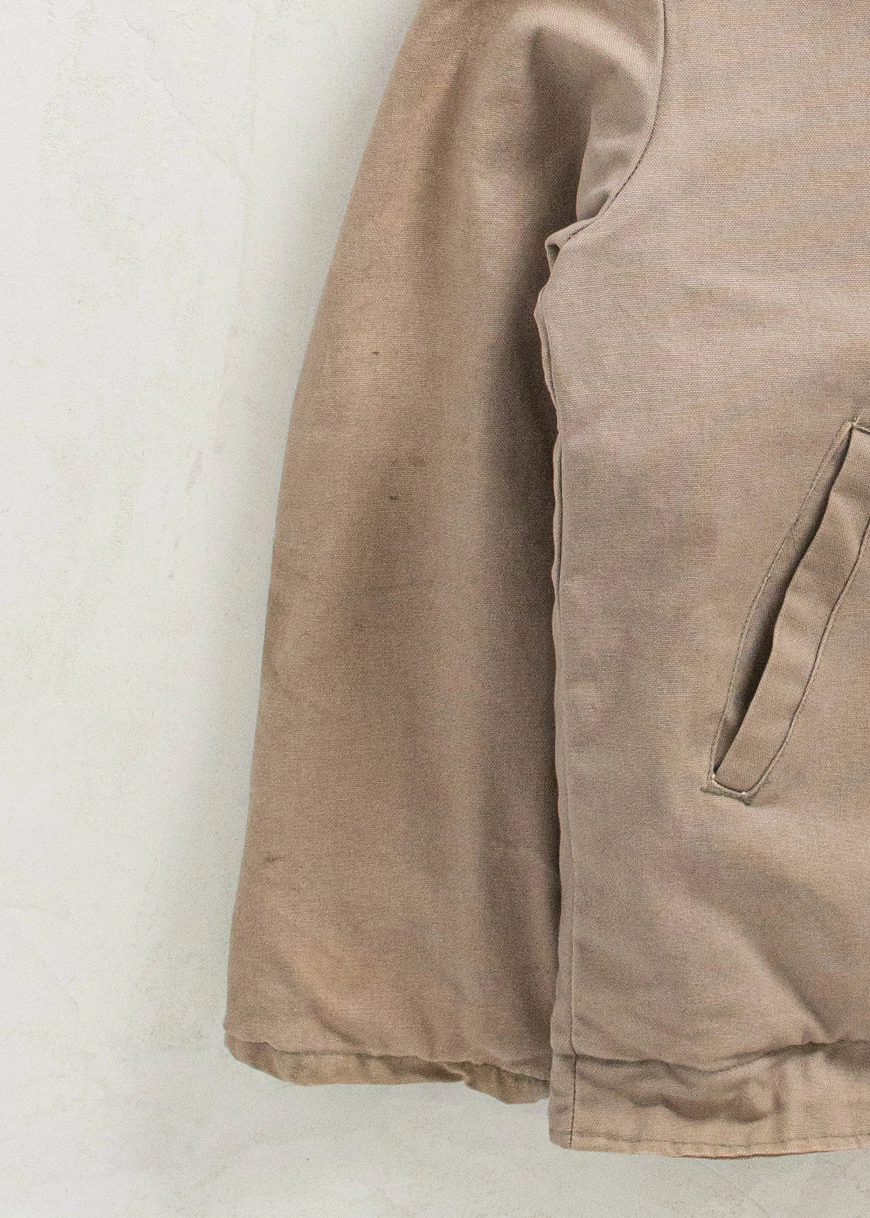 Vintage N1-2 Sherpa Lined Military Deck Jacket Size L/XL