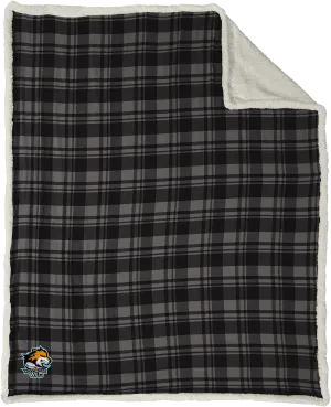 Woodridge Wild Flannel Sherpa Blanket
