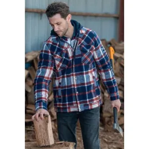 Wrangler - Men’s Andrew Logo Wool Shirt Jacket